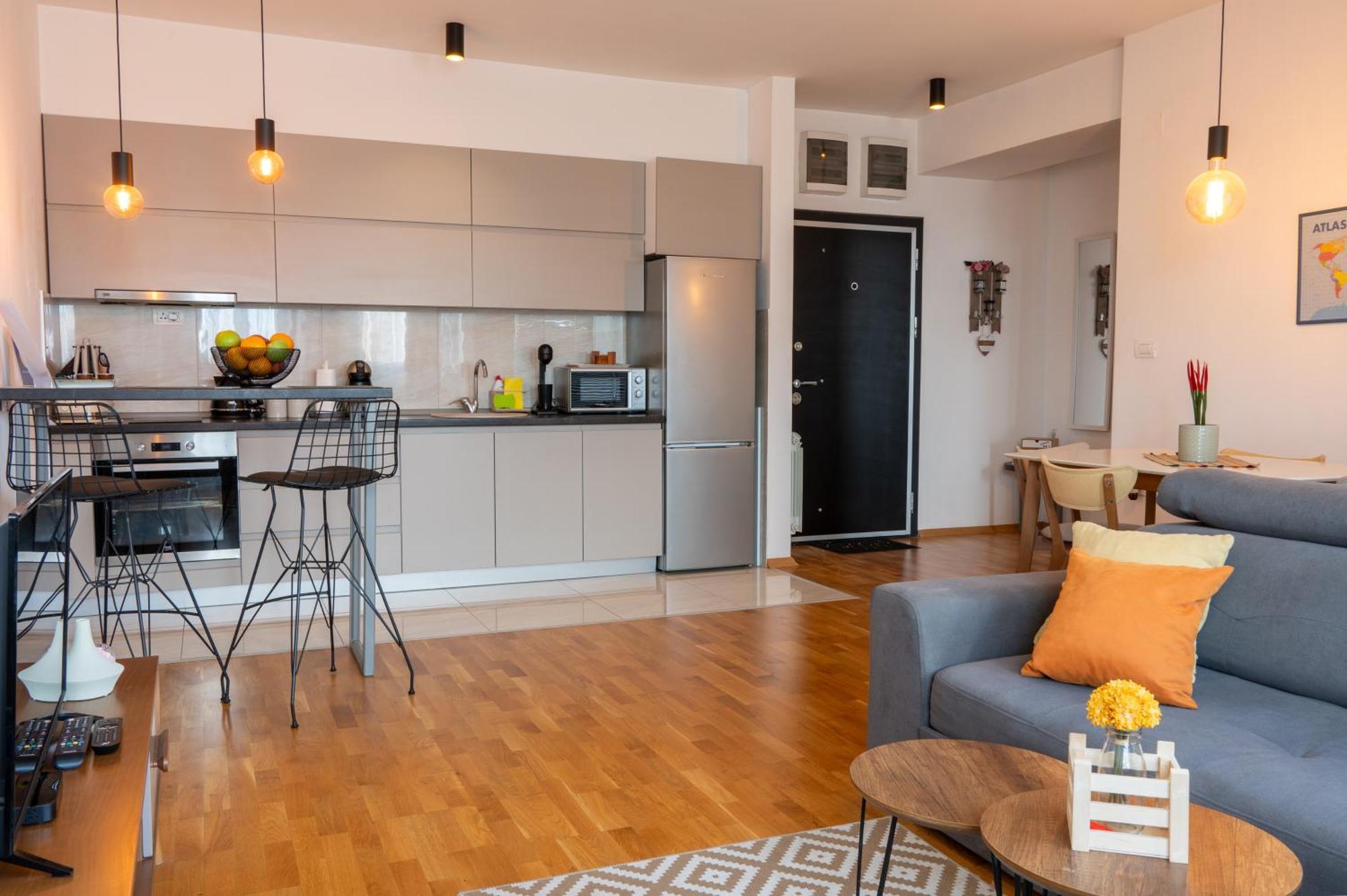 Skopje Station Apartment Bagian luar foto